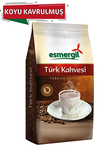 Esmergil Koyu Kavrulmuş Türk Kahvesi 1 Kg