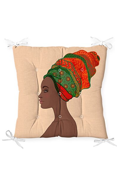 Realhomes Colorful Long Headscarf Ethnic African Women's Designed Fluffy Chai...