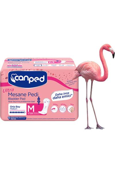 Canped 6 Paket Ultra Mesane Pedi Medium 12'li