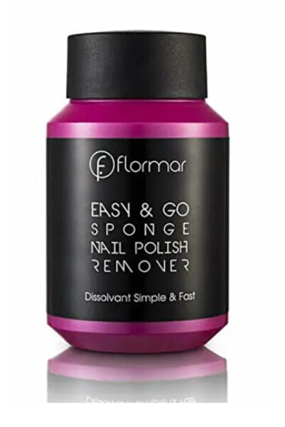 Flormar - Easy&go Sponge Naıl Polısh Remover - Sünger Oje Çıkarıcı