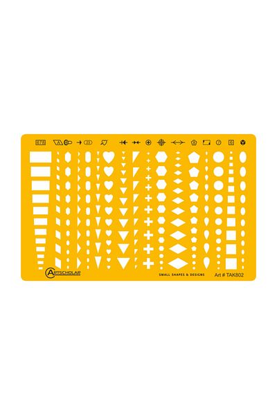 Artscholar Yellow Jewelry Design Template Tak802