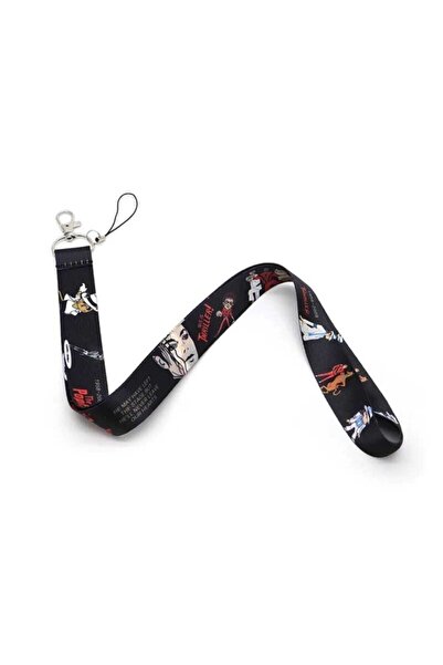 kürkçü Michael Jackson Boyun Askısı Yaka Kartı Anahtarlık