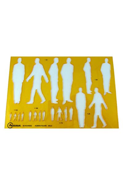 Artscholar Human Figure Template (eh5501)