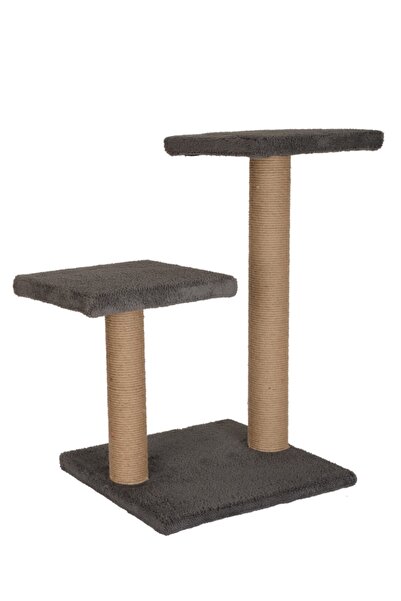Enzoo Step Kedi Tırmalama Platformu Gri