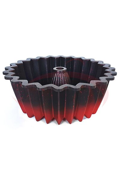 Leydi Red Cast Lotus Cake Mold
