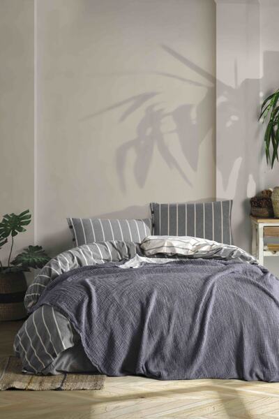 Berolige 4 straturi muselină 100% bumbac fire vopsea dublă piqué - cuvertură ...