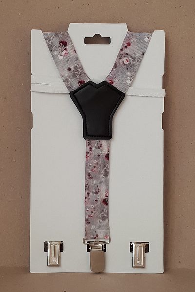 SuspenderS Pants Strap & Bow Tie Printed Set