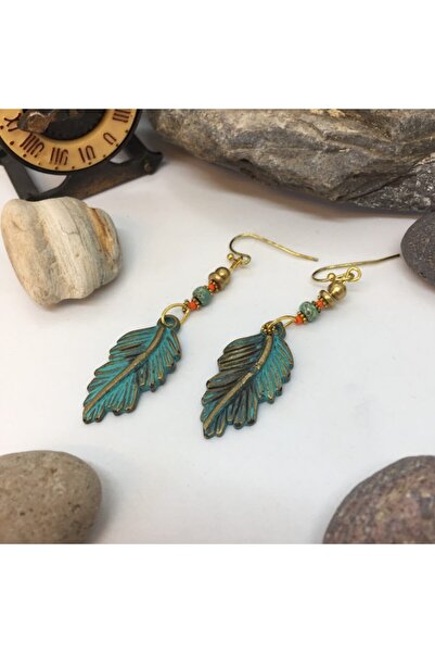 Porsuk Alternatif El Yapımı Etnik Otantik Bohem Yüy Küpe Küpe