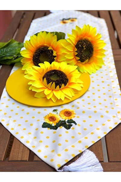 Çengelli İğne زهرة الشمس مطرزة على نقاط البولكا