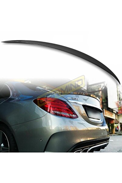 Carmind Mercedes C Serisi W205 Bagaj Üstü Piano Black Spoiler