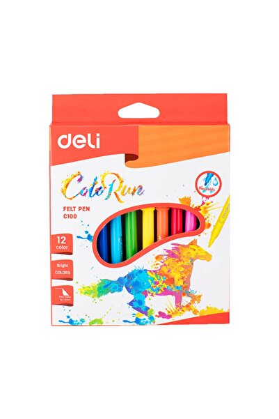 Deli Μαρκαδόροι 12 χρωμάτων