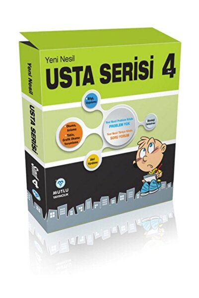 Mutlu Yayıncılık Mutlu Yayınları 4. Sınıf Usta Serisi