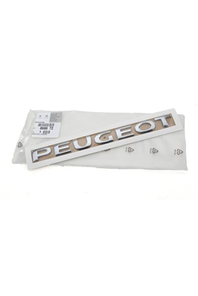 Genel Markalar Peugeot 5008 3008 Bagaj Kapağı Peugeot Yazısı 8666.72