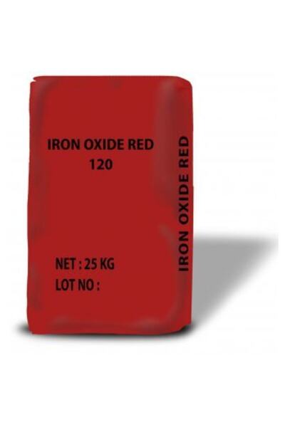 Sun Pigments Kırmızı Demir Oksit 120 25 kg Paket