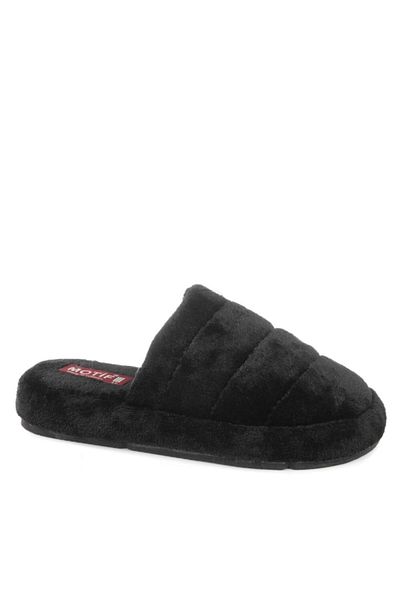 İmerShoes شبشب نسائي أسود للاستخدام اليومي للمنزل والخطوبة والمهر مناسب للشتاء في الأماكن المغلقة