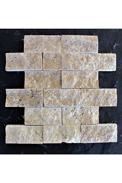 MYM Mermer Yapı Market Tasarım Klasik Traverten Patlatma Taş