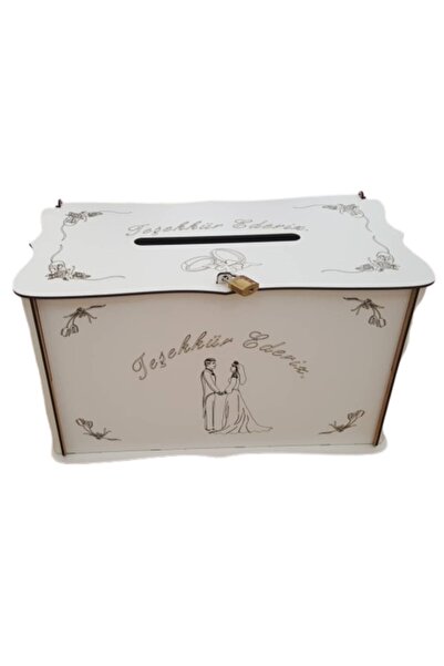 Anı Beyaz Takı Sandığı T-12