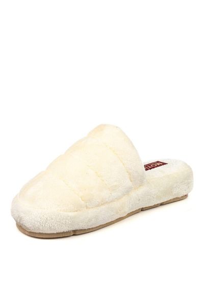 İmerShoes Γυναικείες κρεμ καθημερινές παντόφλες εσωτερικού χώρου αρραβώνων Προίκα Κατάλληλες χειμερινές παντόφλες εσωτερικού χώρου