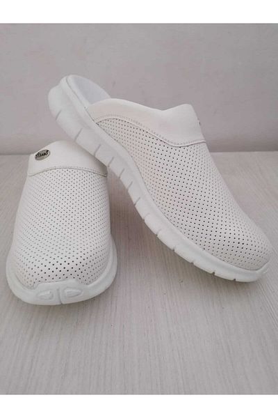 20tasarımterlik White Color Light Sole Orthopedic Medical Slippers Model Nurse Slippers Doctor Slippers White Slippers