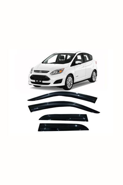 Carda Ford C-max Cam Rüzgarlığı 2016 Model Tam Uyumlu 4 Parça Şık Tasarım Par...