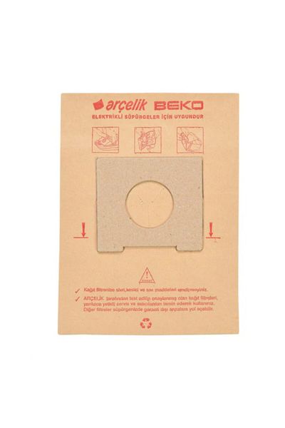 Arçelik Mite Buster - Lined Paper Dust Bag