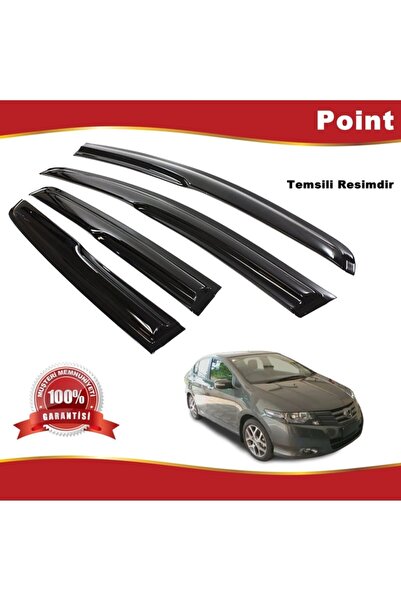 Point Honda City Mügen Cam Rüzgarlığı 2009-2011 Arası 4 Lü Takım