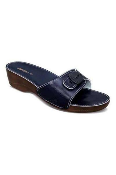 Ceyo Women's Navy Blue Minelli Heels
