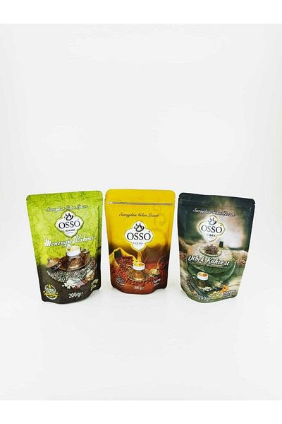 Osso Ottoman Dibek Terebinth Coffee Set of 3 200 gr