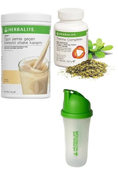 Herbalife Vanilya Shake Thermo Complete ve Shaker