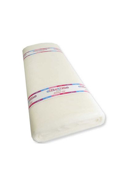 TT Tahtakale Toptancıları 3 Meters X 50 Meters Cream Crystal Tulle