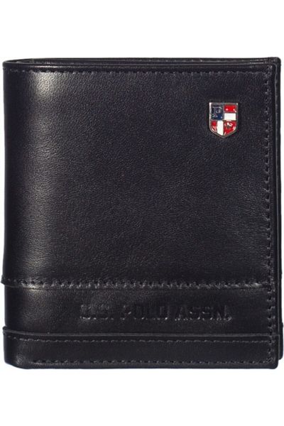 U.S. Polo Assn. Black Men's Wallet - Plcz7619 Model