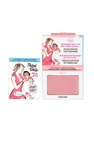the balm Pink Third Date Blush 6.5 Gr