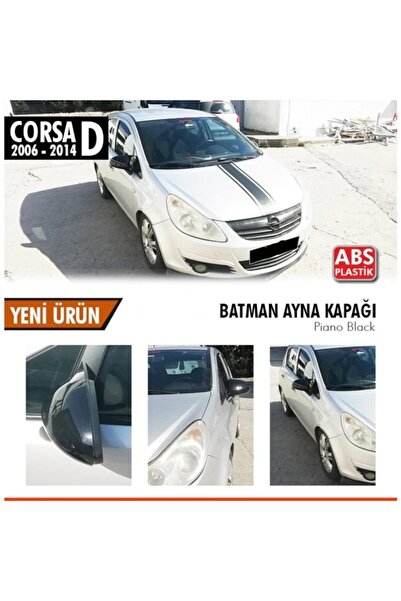 autovision Opel Corsa D Batman Yarasa Ayna Kapağı Piano Black