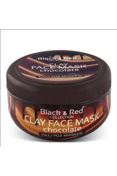 Black Red Black & Red Collection Chocolate Face Mask