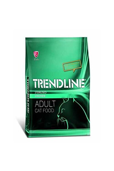 Trendline Kısırlaştırılmış Tavuklu Kedi Maması 1 kg