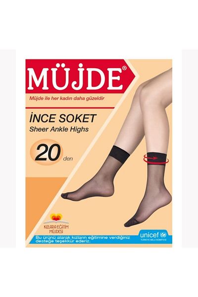 Müjde Λεπτές κάλτσες 24 τεμαχίων