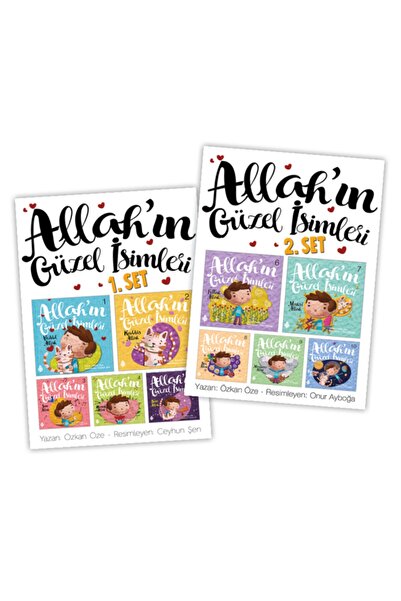 Uğurböceği Yayınları Allah In Güzel Isimleri 10 Kitap 2 Set Bir Arada Özkan Ö...