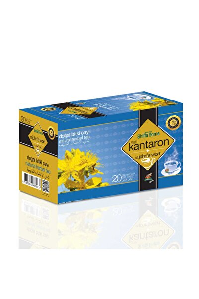 Shiffa Home Sarı Kantaron (ST. JOHN'S WORT) Doğal Bitki Çayı 20 Süzen Poşet