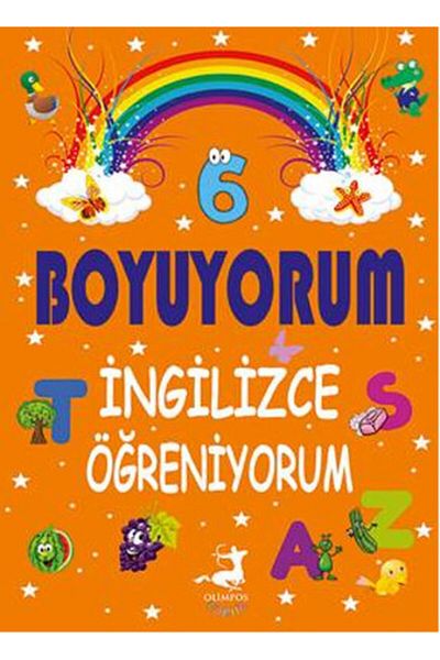 Olimpos Yayınları I'M Learning English 2. Set - I'M Painting (5 Books)