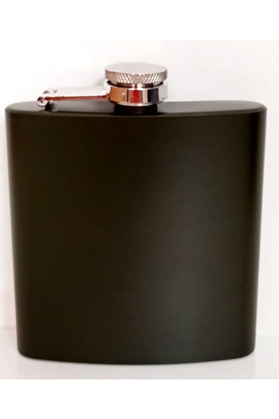 Mixperi 6 Oz Stainless Steel Khaki Color Flask
