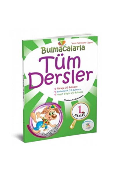 5 Renk Yayınevi 1. Sınıf Bulmacalarla Tüm Dersler
