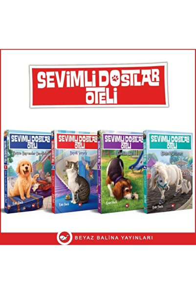 Beyaz Balina Yayınları 2. Ve 3. Sınıf Sevimli Dostlar Oteli 4 Kitap Hikaye Seti