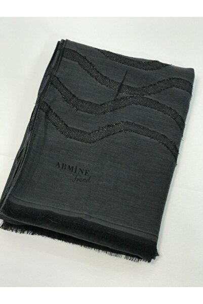 Armine Kadın Antrasit Şal