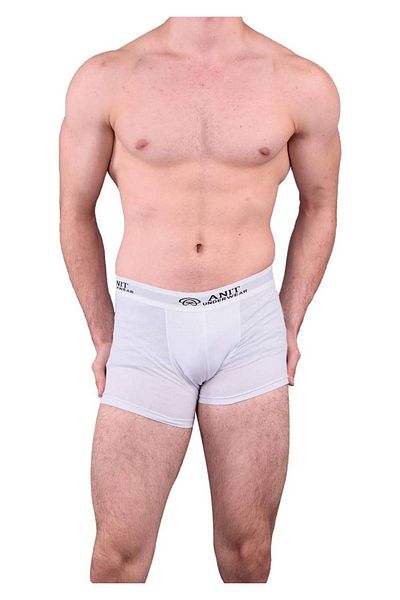 Anıt Ανδρικό White Long Lycra Boxer 1115 3 Pack