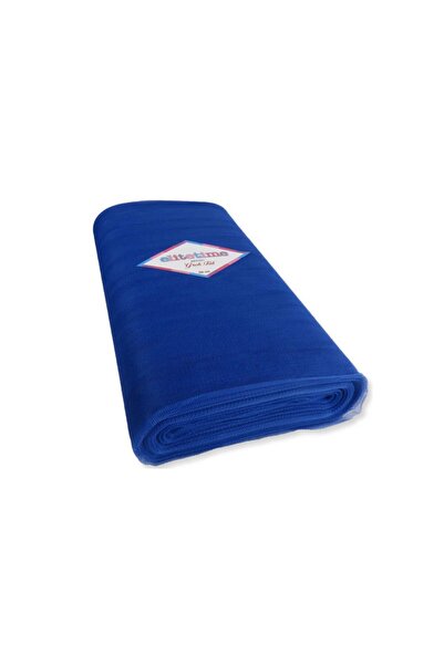 TT Tahtakale Toptancıları Grek Tulle 2 Meters X 50 Meters Saks Blue
