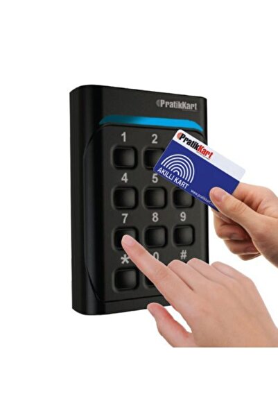 Genel Markalar Kart Pratik-cp Akıllı Kart Geçiş Sistemi Kartlı Ve Şifreli