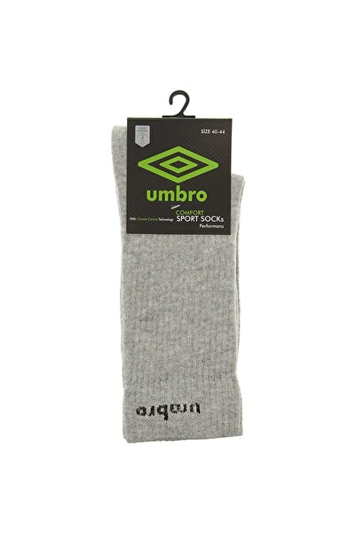 UMBRO Unisex Gri Havlu Çorap (tk0010-11)