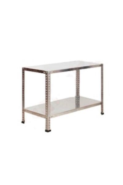 Herrafburada Galvanizraf 2 Katlı Galvaniz Çelik Raf Arşiv Rafı Depo Rafı Kile...