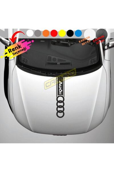 Carmind ملصق شريط غطاء محرك السيارة أودي