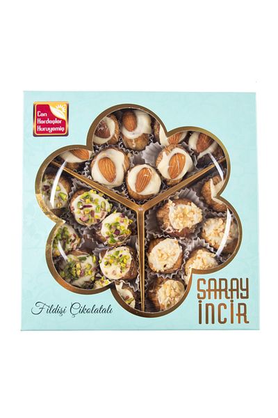 Can Kardeşler Kuruyemiş Palace Fig - Pinwheel with Cucolate (450 Gr) Pkt